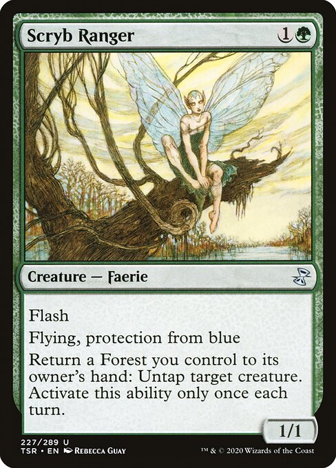 Magic the Gathering Card - Scryb Ranger - MTG Circle
