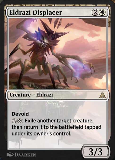 Magic the Gathering Card - Eldrazi Displacer - MTG Circle