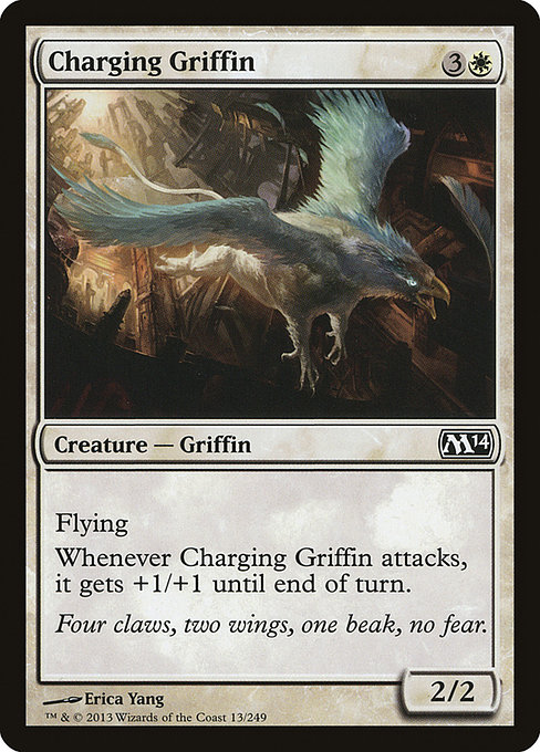 Magic the Gathering Card - Charging Griffin - MTG Circle