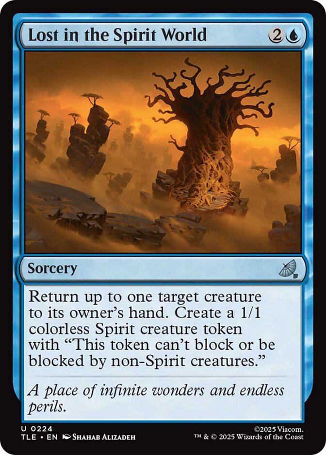 Magic the Gathering Card - Lost in the Spirit World - MTG Circle