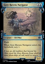 Magic the Gathering Card - Grey Havens Navigator - MTG Circle