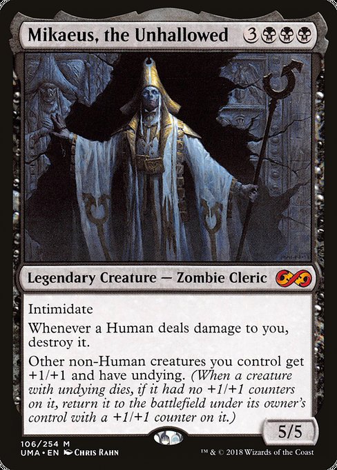 Magic the Gathering Card - Mikaeus, the Unhallowed - MTG Circle