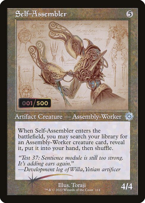 Magic the Gathering Card - Self-Assembler - MTG Circle