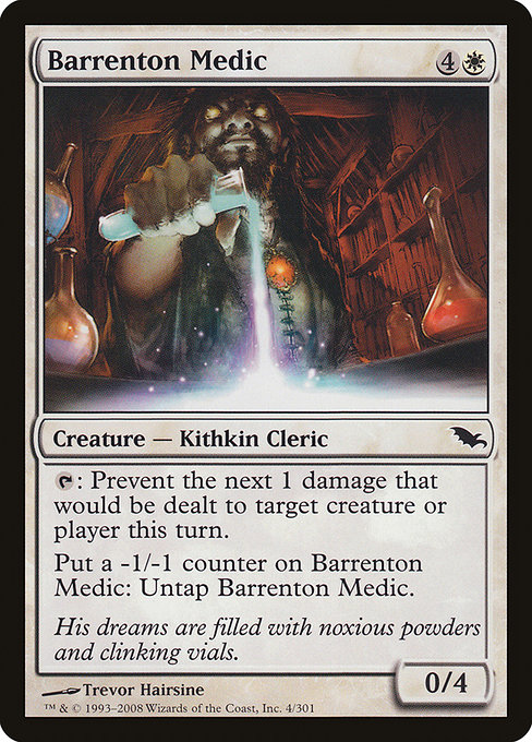 Magic the Gathering Card - Barrenton Medic - MTG Circle