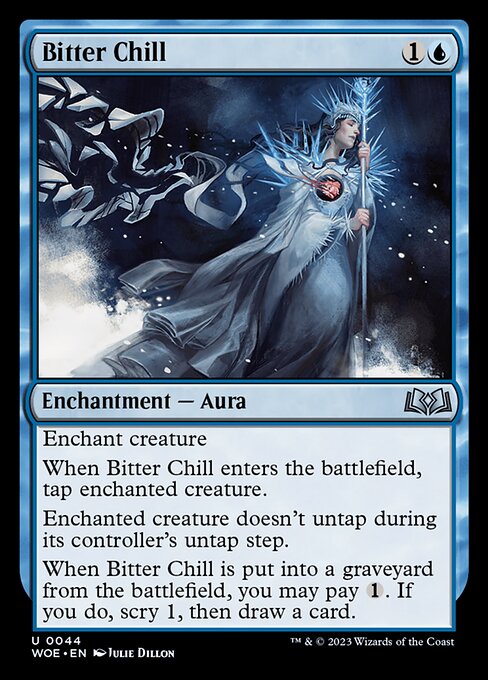 Magic the Gathering Card - Bitter Chill - MTG Circle