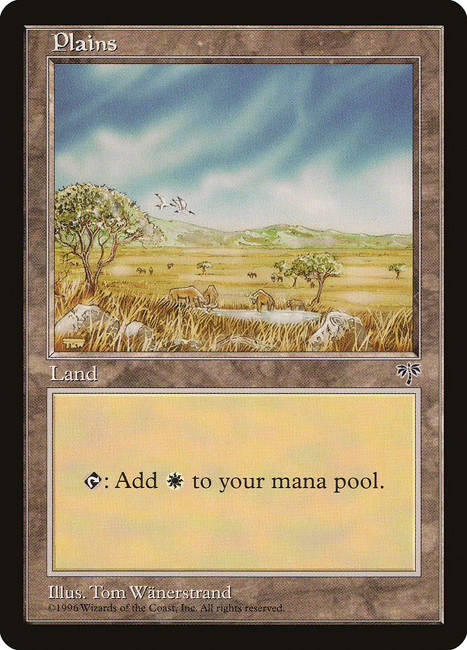 Magic the Gathering Card - Plains - MTG Circle