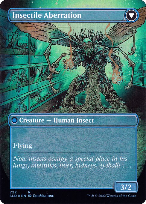 Magic the Gathering Card - Insectile Aberration - MTG Circle