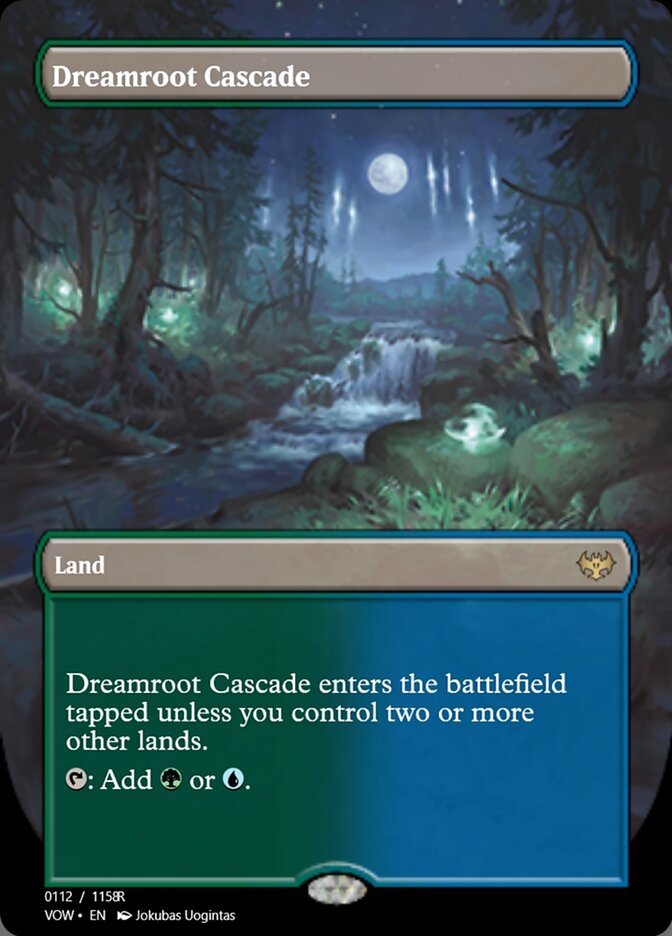 Magic the Gathering Card - Dreamroot Cascade - MTG Circle