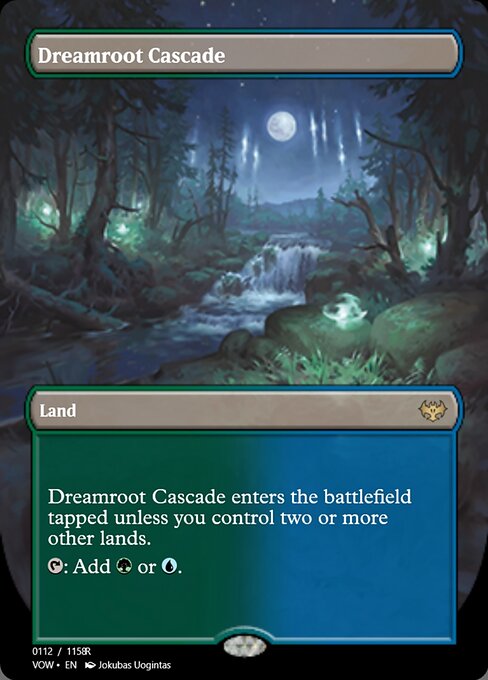 Magic the Gathering Card - Dreamroot Cascade - MTG Circle