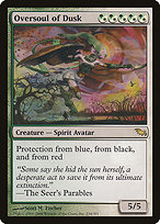 Magic the Gathering Card - Oversoul of Dusk - MTG Circle
