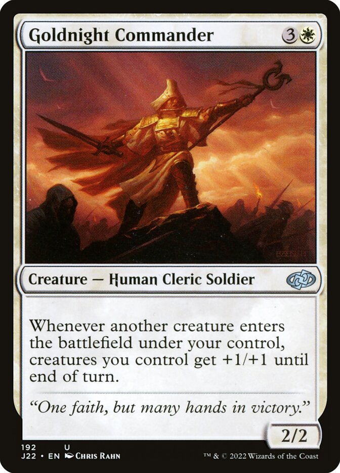 Magic the Gathering Card - Goldnight Commander - MTG Circle