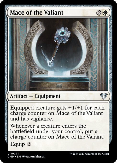 Magic the Gathering Card - Mace of the Valiant - MTG Circle