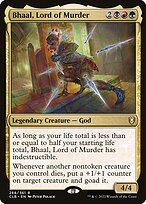 Magic the Gathering Card - Bhaal, Lord of Murder - MTG Circle