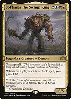 Magic the Gathering Card - Sol'kanar the Swamp King - MTG Circle
