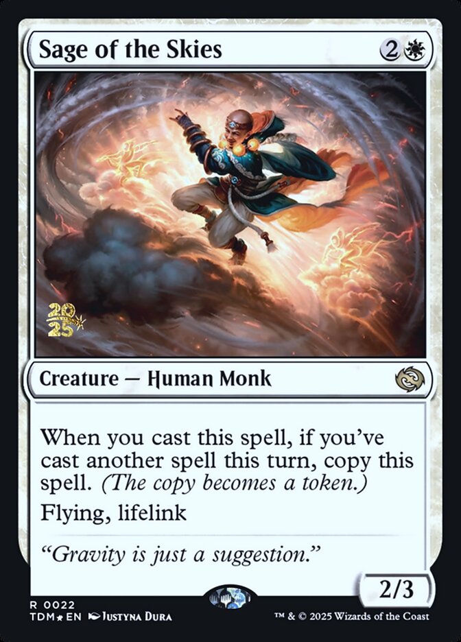 Magic the Gathering Card - Sage of the Skies - MTG Circle