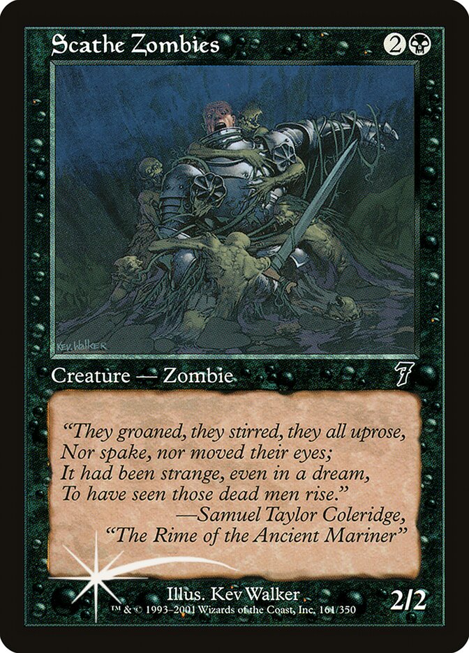 Magic the Gathering Card - Scathe Zombies - MTG Circle