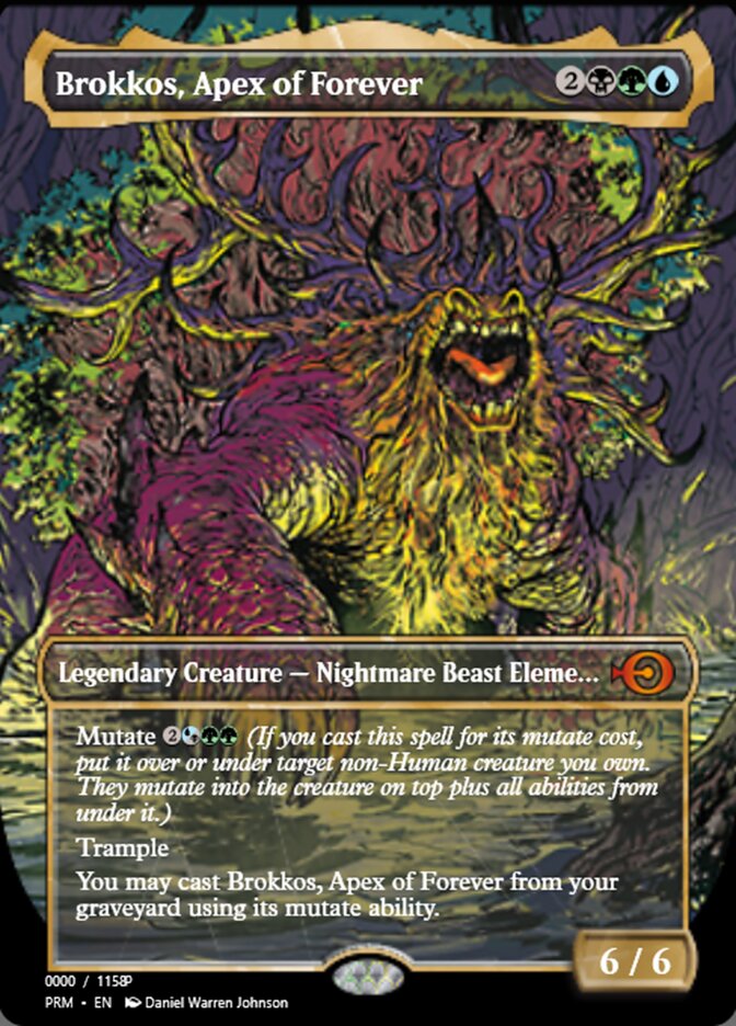 Magic the Gathering Card - Brokkos, Apex of Forever - MTG Circle
