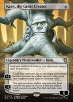 Magic the Gathering Card - Karn, the Great Creator - MTG Circle