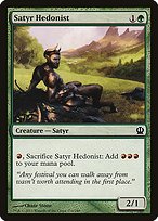 Magic the Gathering Card - Satyr Hedonist - MTG Circle