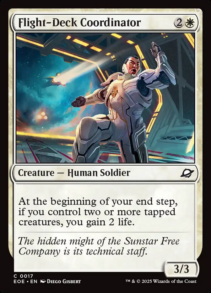 Magic the Gathering Card - Flight-Deck Coordinator - MTG Circle