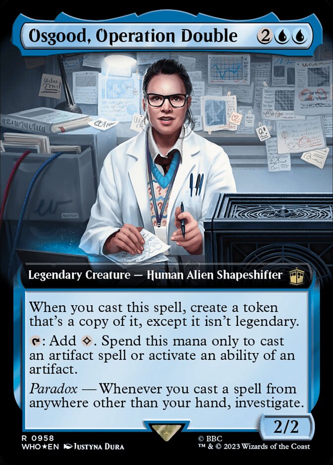 Magic the Gathering Card - Osgood, Operation Double - MTG Circle