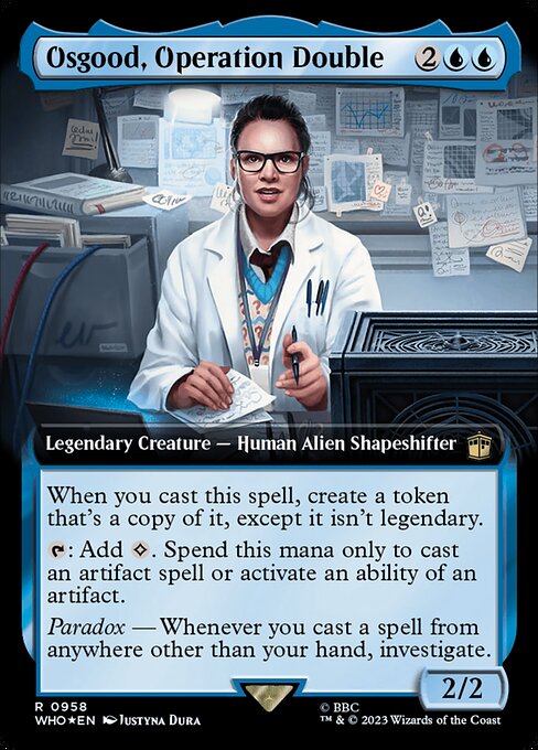 Magic the Gathering Card - Osgood, Operation Double - MTG Circle