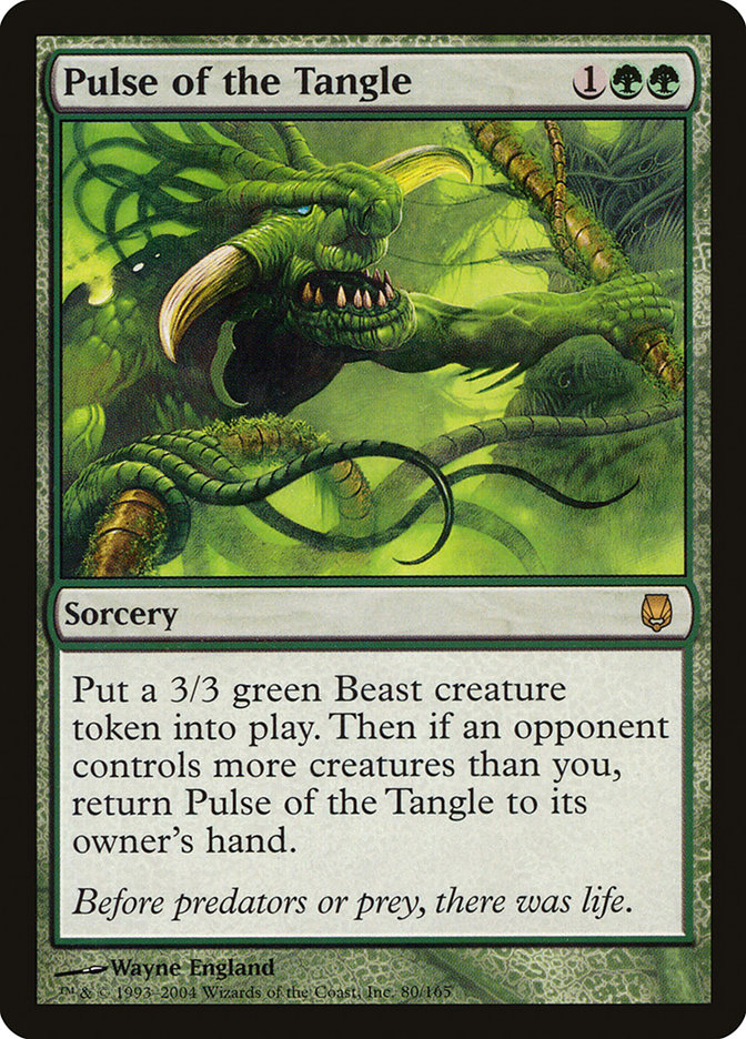 Magic the Gathering Card - Pulse of the Tangle - MTG Circle