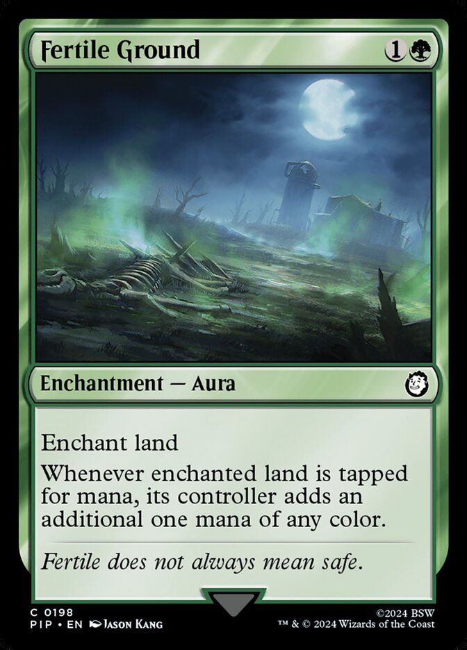 Magic the Gathering Card - Fertile Ground - MTG Circle