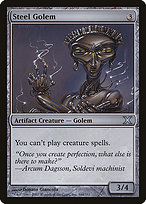 Magic the Gathering Card - Steel Golem - MTG Circle