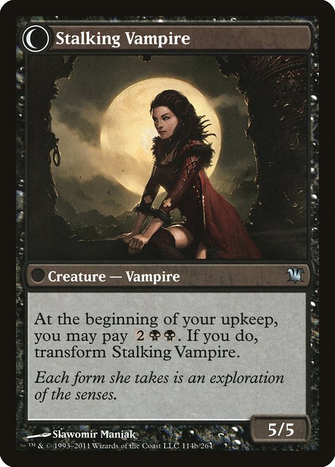 Magic the Gathering Card - Stalking Vampire - MTG Circle