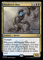 Magic the Gathering Card - Mindleech Mass - MTG Circle