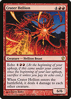 Magic the Gathering Card - Crater Hellion - MTG Circle