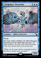 Magic the Gathering Card - Conspiracy Unraveler - MTG Circle