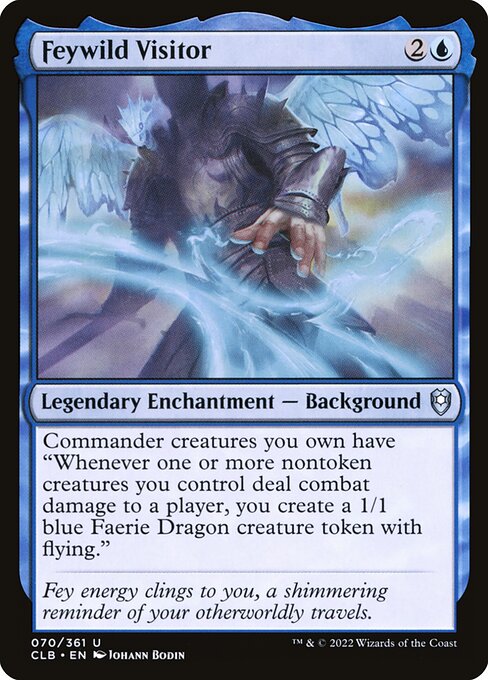 Magic the Gathering Card - Feywild Visitor - MTG Circle
