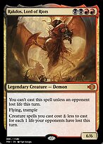 Magic the Gathering Card - Rakdos, Lord of Riots - MTG Circle