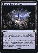 Magic the Gathering Card - Hive of the Eye Tyrant - MTG Circle