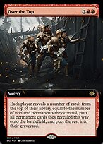 Magic the Gathering Card - Over the Top - MTG Circle