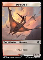 Magic the Gathering Card - Dinosaur - MTG Circle