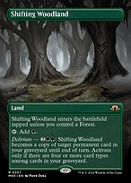 Magic the Gathering Card - Shifting Woodland - MTG Circle