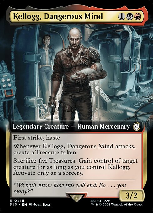 Magic the Gathering Card - Kellogg, Dangerous Mind - MTG Circle