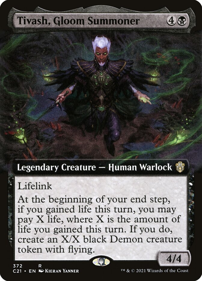 Magic the Gathering Card - Tivash, Gloom Summoner - MTG Circle