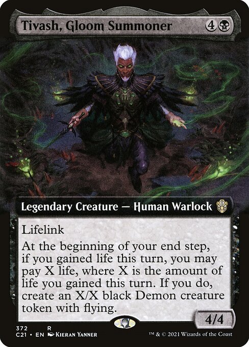 Magic the Gathering Card - Tivash, Gloom Summoner - MTG Circle