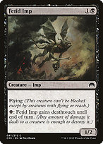 Magic the Gathering Card - Fetid Imp - MTG Circle