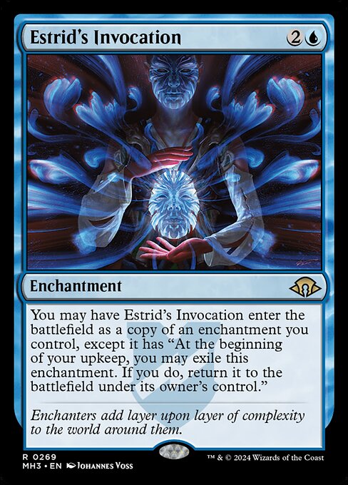 Magic the Gathering Card - Estrid's Invocation - MTG Circle