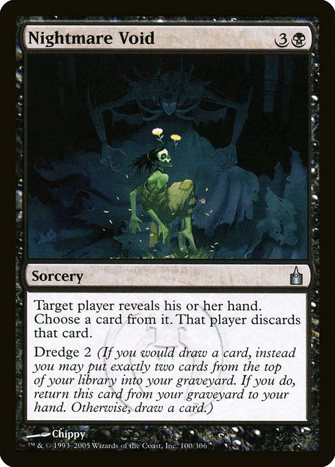 Magic the Gathering Card - Nightmare Void - MTG Circle