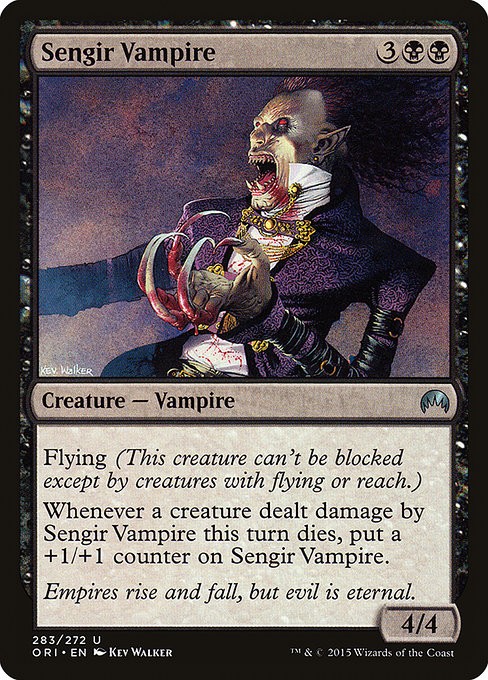 Magic the Gathering Card - Sengir Vampire - MTG Circle