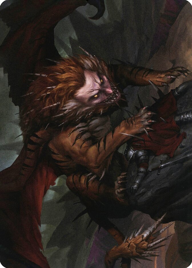 Magic the Gathering Card - Manticore - MTG Circle