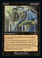 Magic the Gathering Card - Lich - MTG Circle