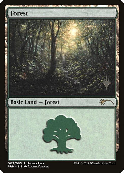 Magic the Gathering Card - Forest - MTG Circle