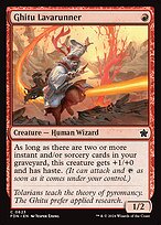 Magic the Gathering Card - Ghitu Lavarunner - MTG Circle